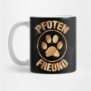 Paws Friend Logo - For Friends Of Four-legged Mug